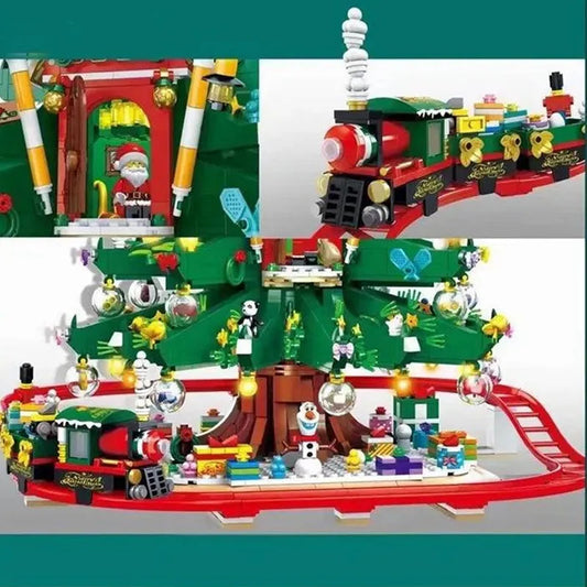 Limited Edition Christmas Tree Rollercoaster 2101pcs-1