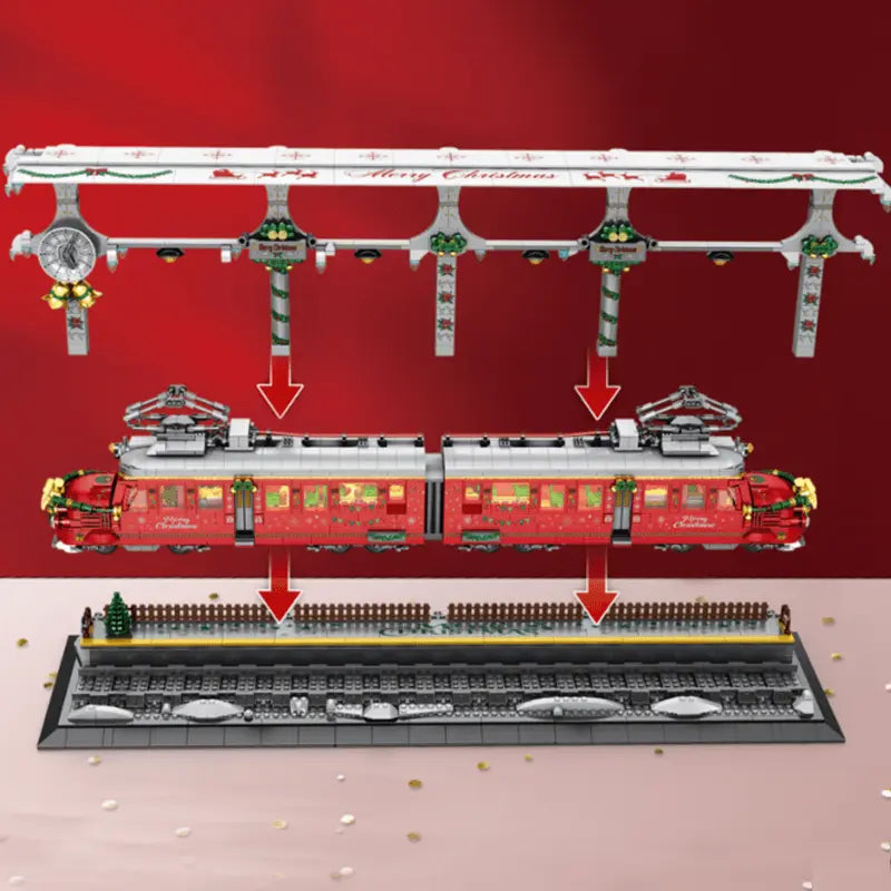 Christmas Train Set 2821pcs-2