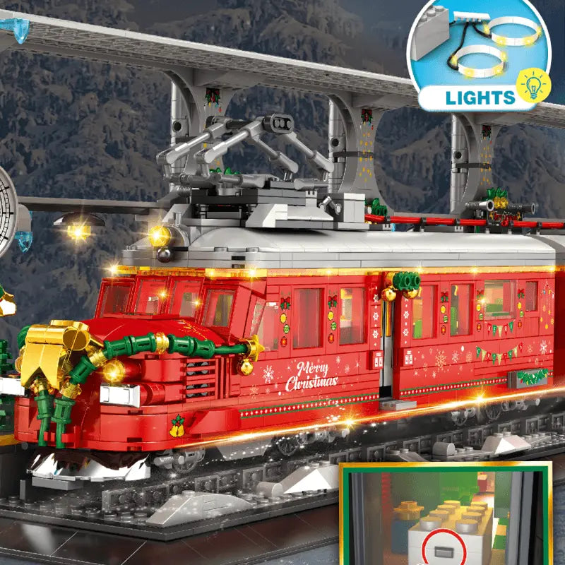 Christmas Train Set 2821pcs-3