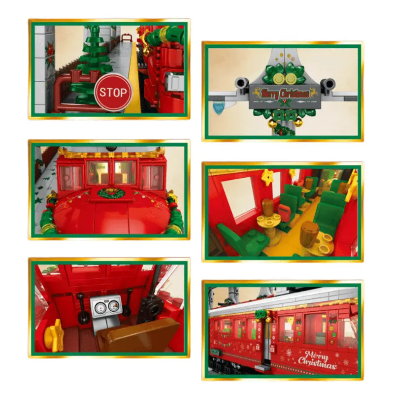 Christmas Train Set 2821pcs-4
