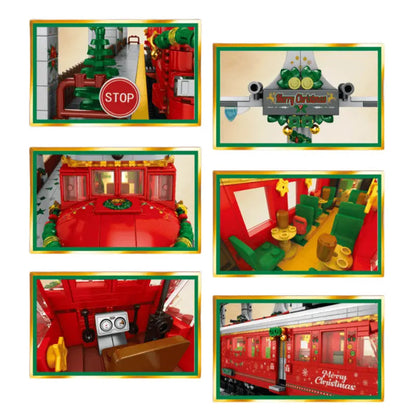 Christmas Train Set 2821pcs-4