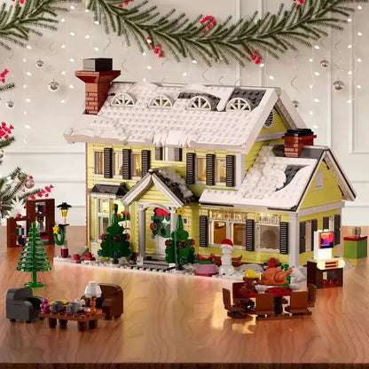 Christmas Winter Holiday Cabin 1155PCS-1