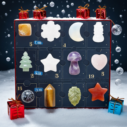 12 Days of Christmas Shaped Crystal Advent Calendar