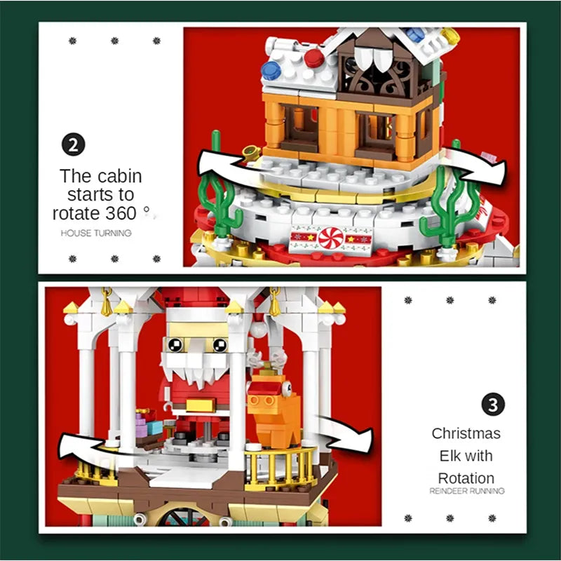 Christmas Dome Kinetic Sculpture 842pcs-2