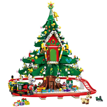 Limited Edition Christmas Tree Rollercoaster 2101pcs-0