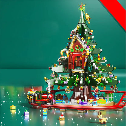 Limited Edition Christmas Tree Rollercoaster 2101pcs-2