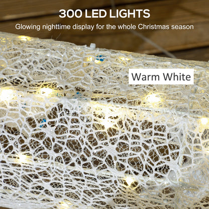 Three-Piece LED Light Reindeer Christmas Decoration-3